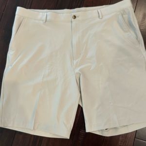 Greg Norman Tan Shorts